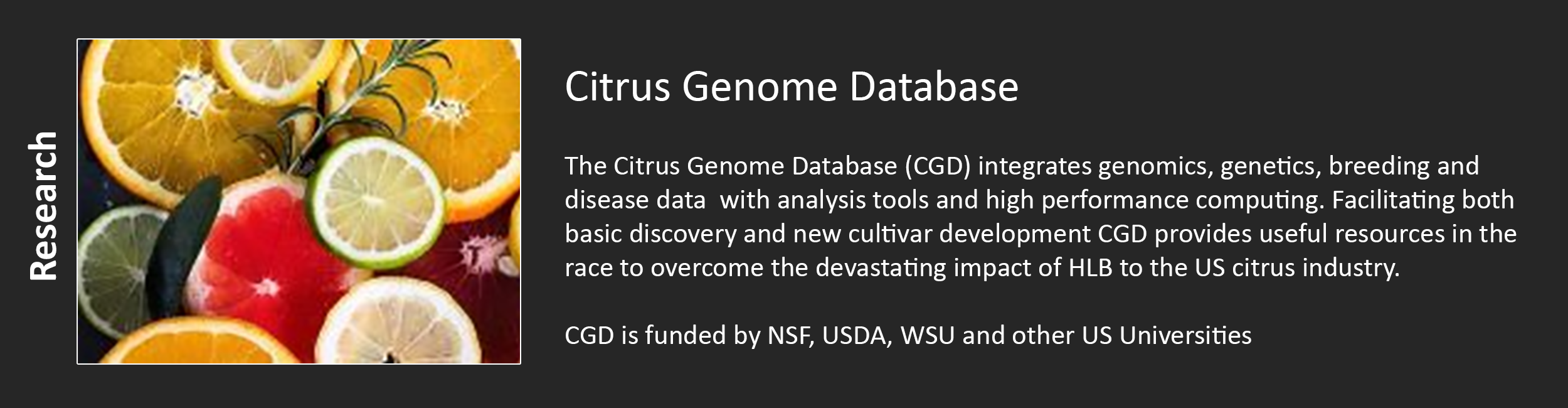 Citrus Genome Database